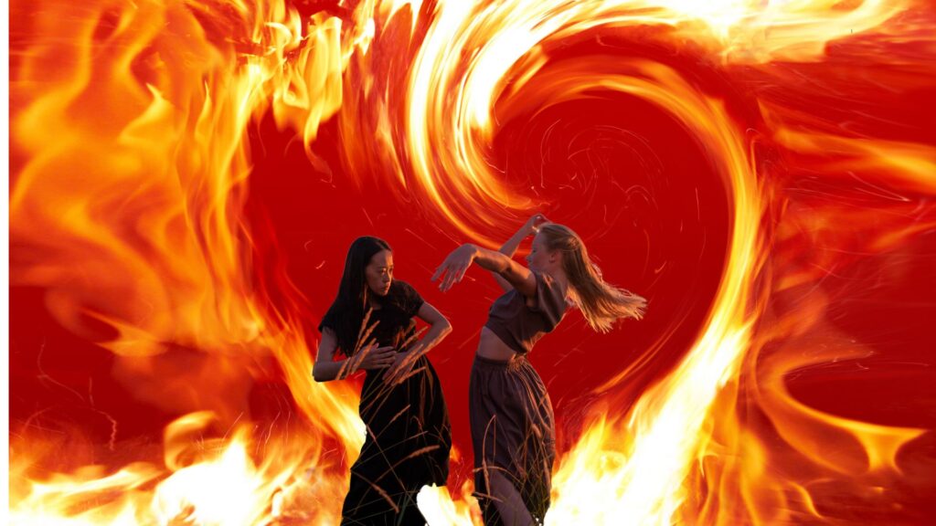 Tanz feuer.